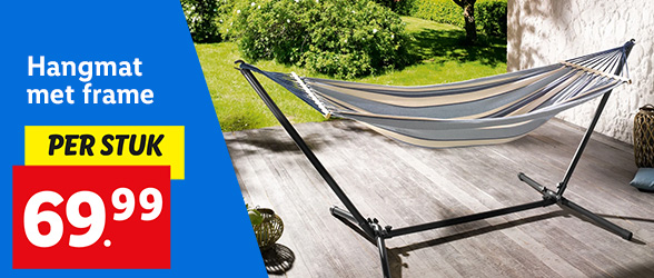 Livarno home Hangmat met frame