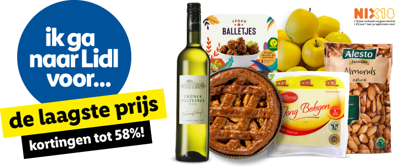 Ik ga naar Lidl voor... de laagste prijs!