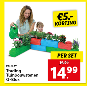 PalPlay Trading Tuinbouwstenen G-Blox