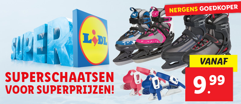 Superschaatsen voor superprijzen