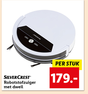 SILVERCREST® Robotstofzuiger met dweil