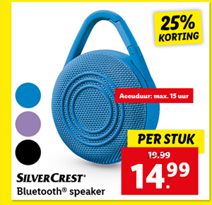 SILVERCREST® Bluetooth® speaker