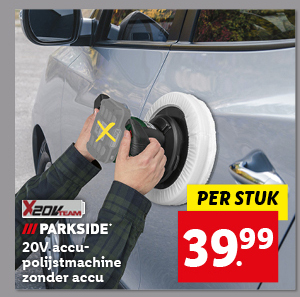 PARKSIDE® 20V accu-polijstmachine