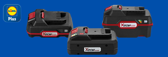 PARKSIDE accu's met korting via Lidl Plus