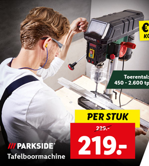 Parkside Tafelboormachine