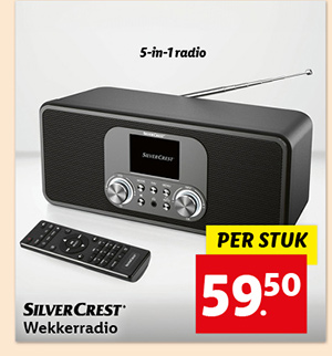 SILVERCREST® Wekkerradio
