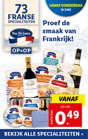 Proef de smaak van Frankrijk