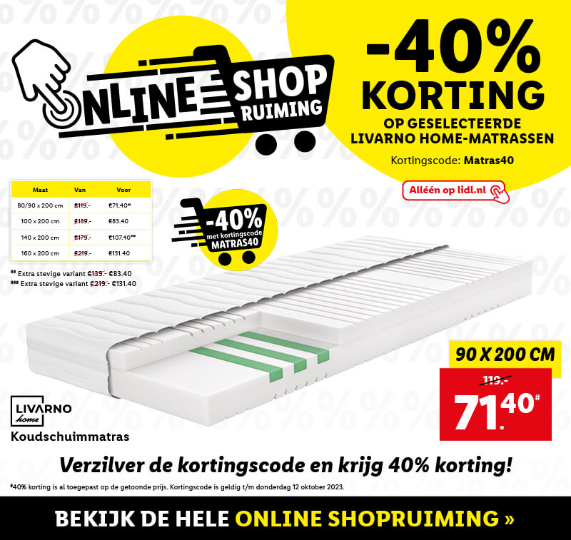 Het is Shopruiming bij Lidl - veel korting op geselecteerde artikelen