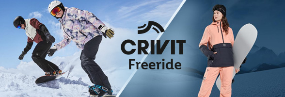 Crivit Freeride: speciaal voor snowboarders!