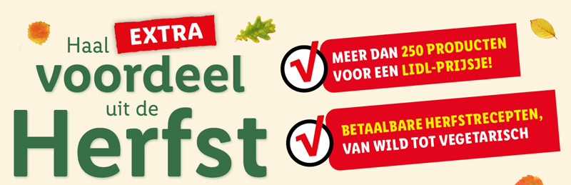 Haal extra voordeel uit de herfst