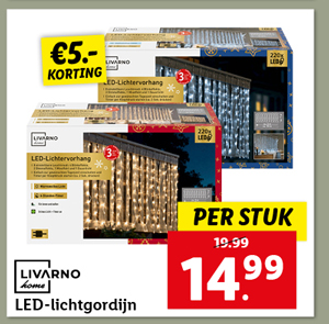 LIVARNO home LED-lichtgordijn