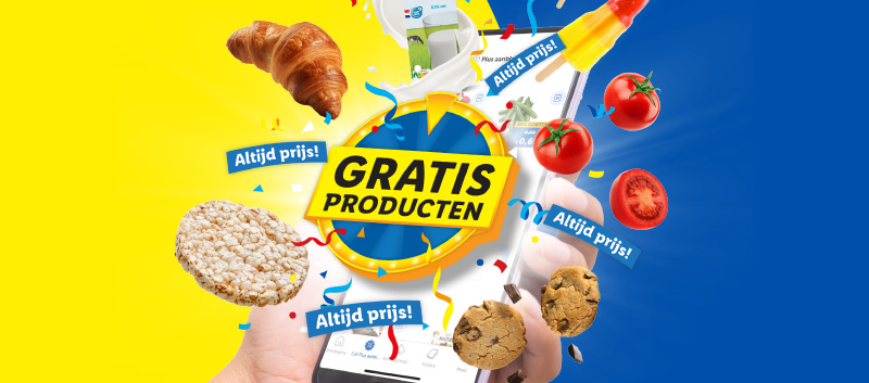 Gratis producten met Lidl Plus