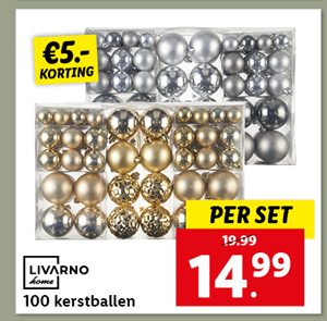 LIVARNO home 100 kerstballen