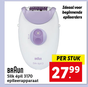 Braun Silk épil 3170 epileerapparaat