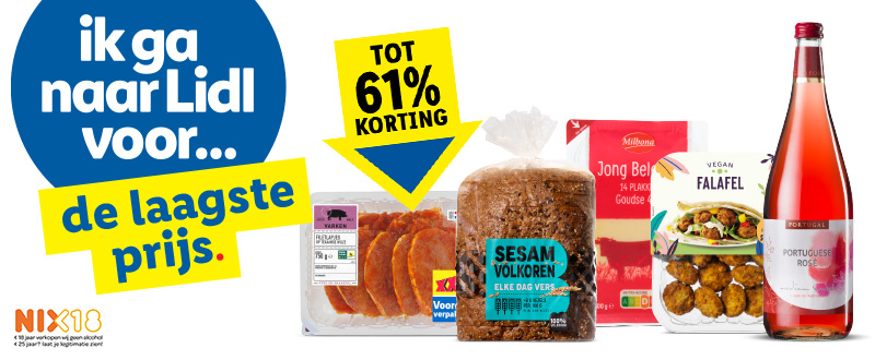 Ik ga naar Lidl voor de laagste prijs