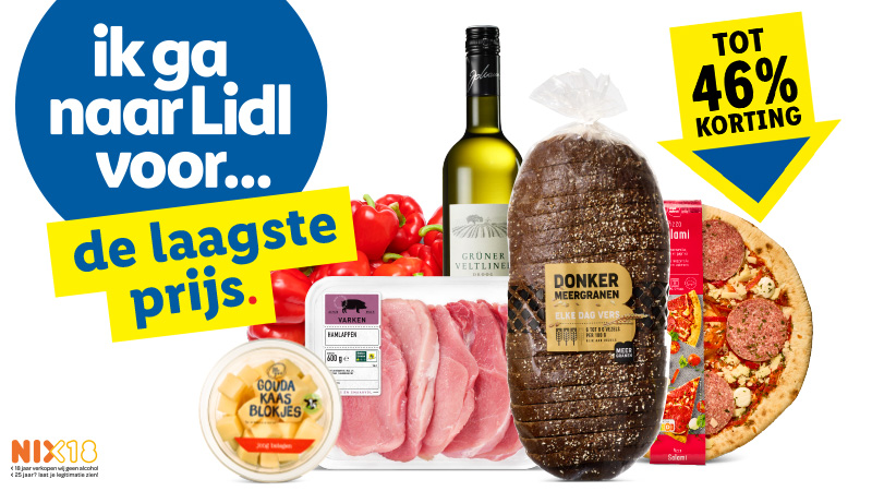 Ik ga naar Lidl voor... de laagste prijs