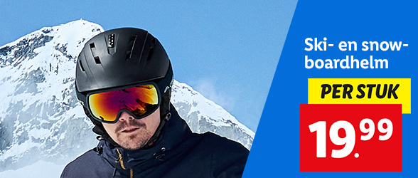 Ski- en snowboardhelm