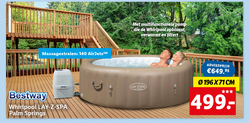 Bestway Whirlpool LAY-Z-SPA Palm Springs