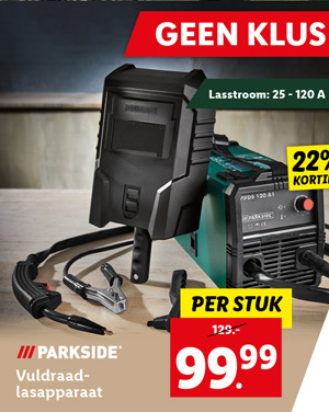 Parkside Vuldraad lasapparaat