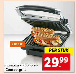 Silvercrest Kitchen Tools Panini Maker »SPM 2000 E2«, 2000 watt