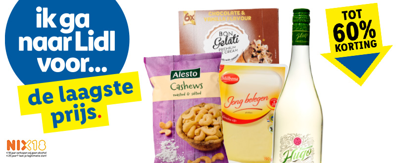 Ik ga naar Lidl voor de laagste prijs
