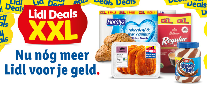 Lidl Deals XXL: Nu nóg meer Lidl voor je geld