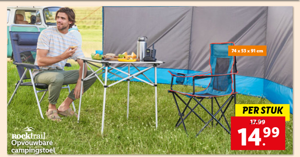 Rocktrail Opvouwbare campingstoel