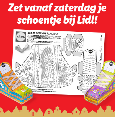 Sinterklaasfeest knutsel-kleurplaat