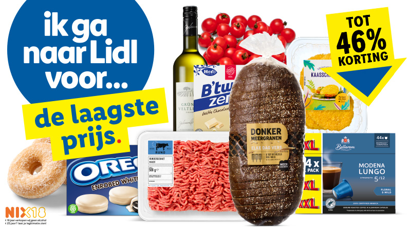 Ik ga naar Lidl voor de laagste prijs