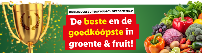 Lidl is 11x de beste in groente & fruit
