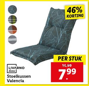 LIVARNO home Stoelkussen Valencia
