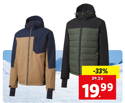 Heren ski jas