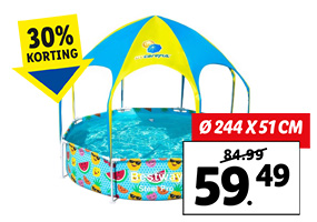 Bestway Zwembad Ø 244 x 51 cm