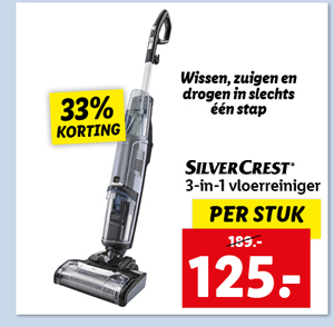Silvercrest 3-in-1 vloerreiniger
