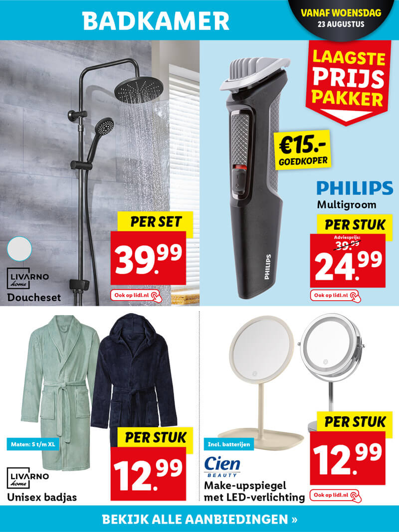 Badkamer aanbiedingen