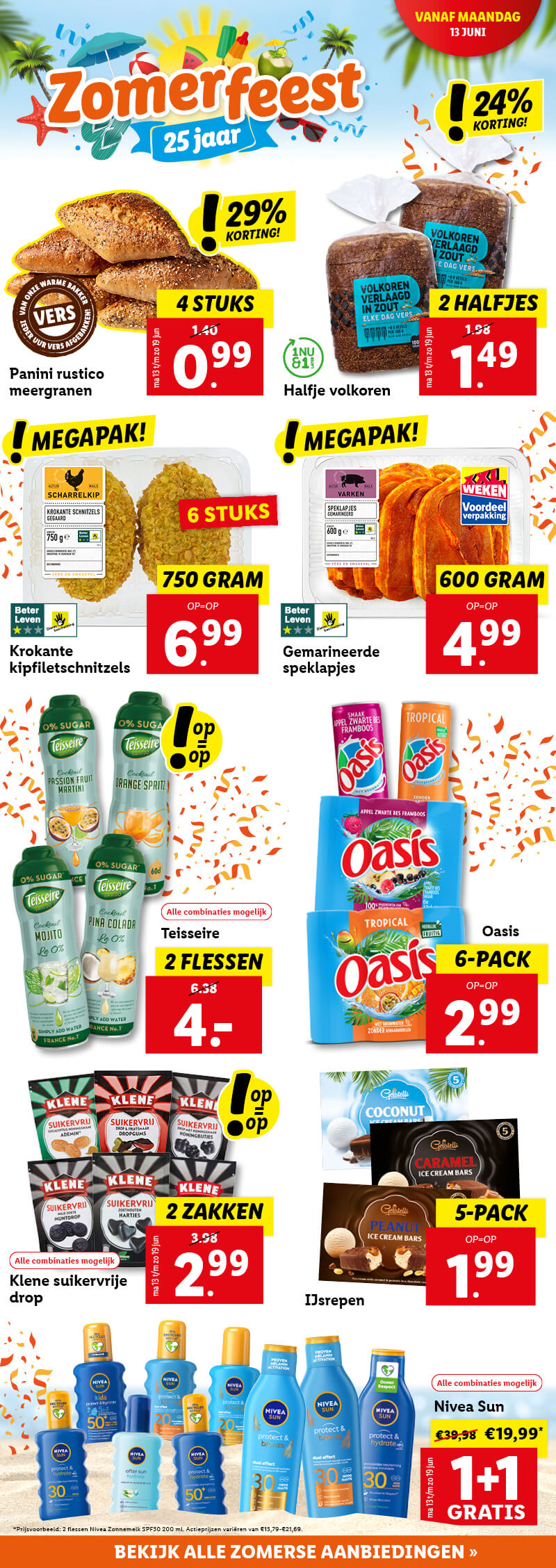 Zomer aanbiedingen