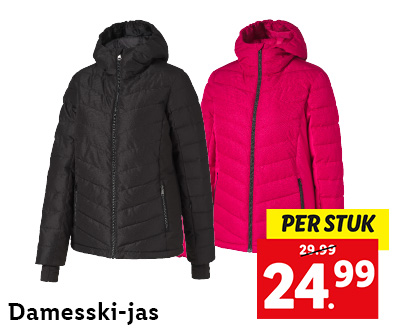 Dames ski-jas: 24.99 bij Lidl