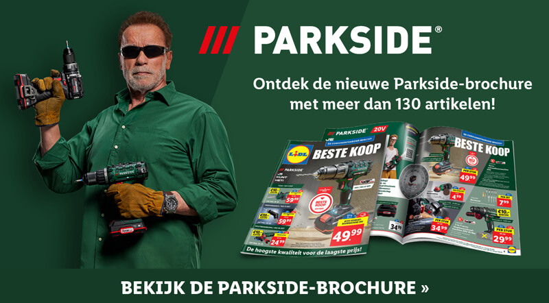 Ontdek de nieuwe Parkside-brochure met meer dan 130 artikelen!