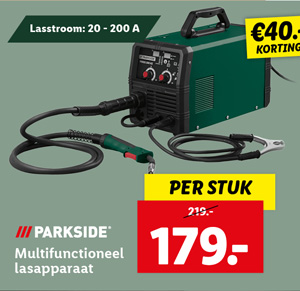 Parkside Multifunctioneel lasapparaat