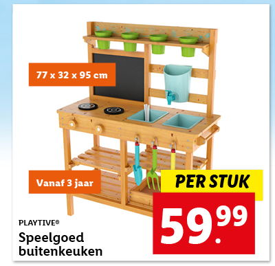 Playtive Speelgoed buitenkeuken