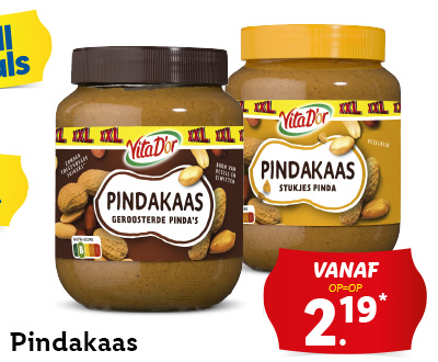 Pindakaas XXL vanaf 2.19