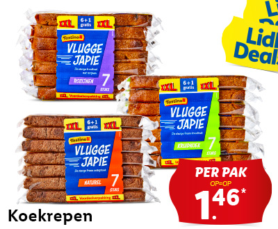 XXL Vlugge Japie koekrepen