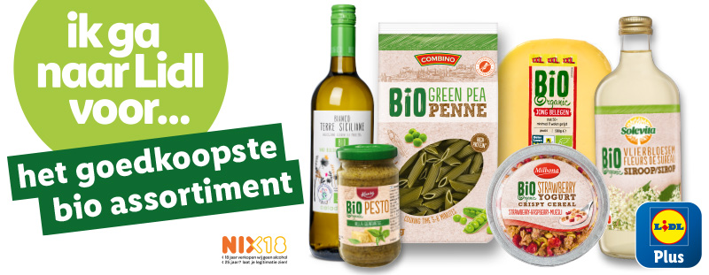Ik ga naar Lidl voor... het goedkoopste bio assortiment