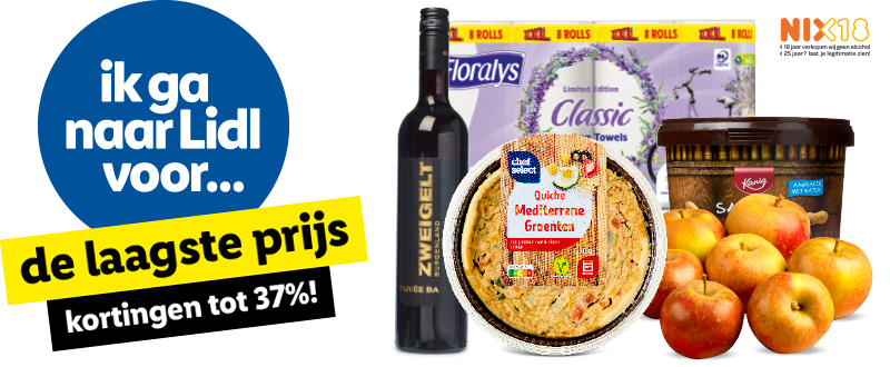 Ik ga naar Lidl voor... de laagste prijs!