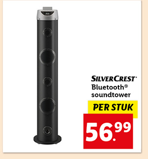 SILVERCREST® Bluetooth® soundtower