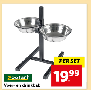 zoofari® Voer- en drinkbak