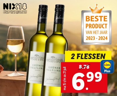Grüner Veltliner: Beste product van het jaar!