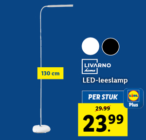 LIVARNO home LED-leeslamp