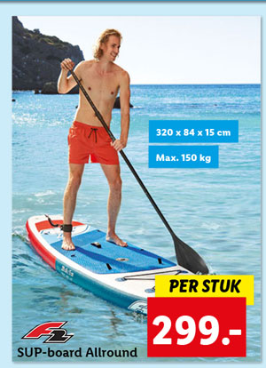 F2 SUP-board Allround 10'6"