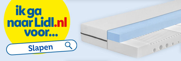 Ik ga naar Lidl.nl voor... slapen